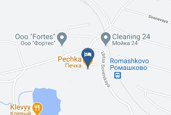 Odintsovsky District - Usad'ba Romashkovo Maps