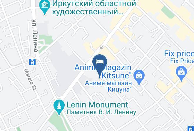 Irkutsk - Usad'ba Yegorova Gostinichnyy Kompleks Maps