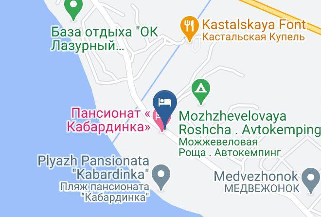 Gelendzhik - Usad'ba Yeseniya Maps