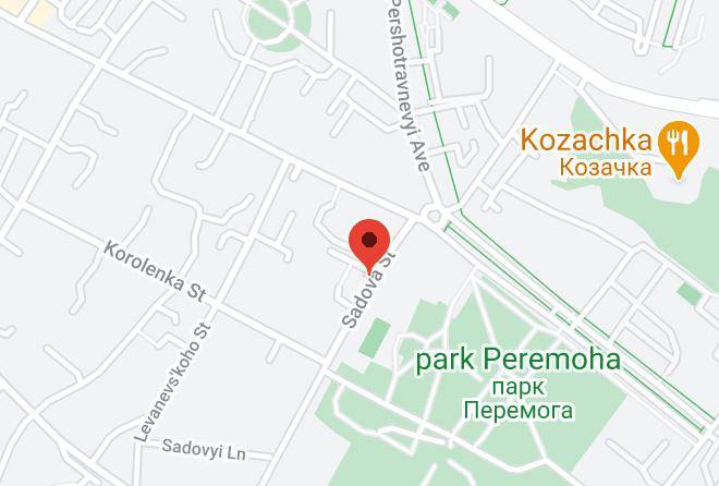 Poltava - Usadba Bulanovo Maps