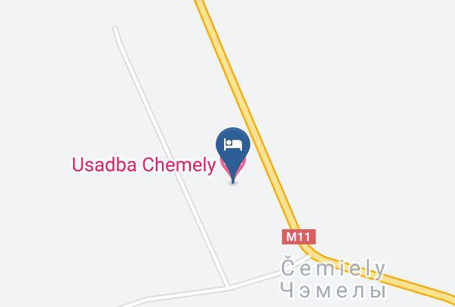 Ivatsevichskiy Rayon - Usadba Chemely Maps