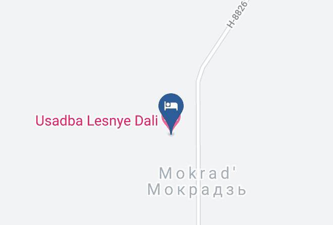 Lahoysk District - Usadba Lesnye Dali Maps