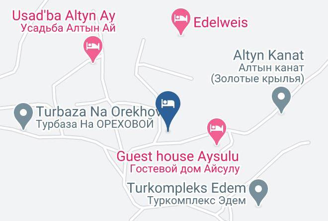 Turochaksky District - Usadba Na Kedrovoy Maps