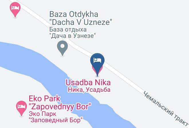 Chemalsky District - Usadba Nika Maps