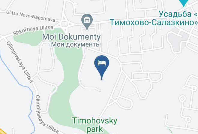 Leninsky District - Usad`ba Park Hotel Maps