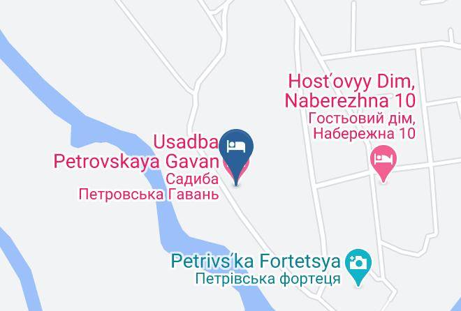 Berdyansk Raion - Usadba Petrovskaya Gavan Maps