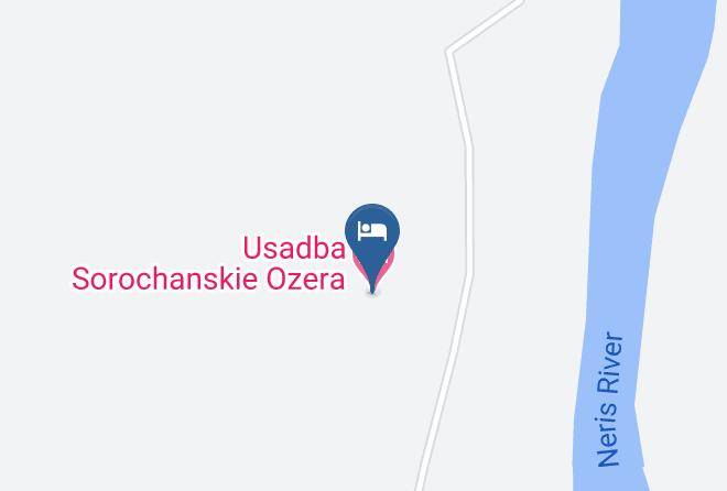 Ostrovetskiy Rayon - Usadba Sorochanskie Ozera Maps