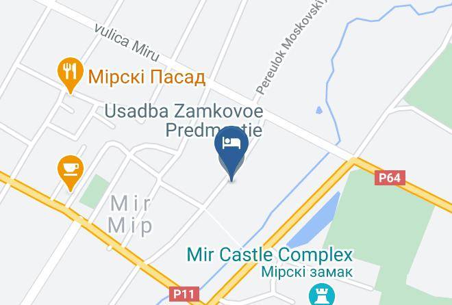 Korelichskiy Rayon - Usadba Zamkovoe Predmestie Maps