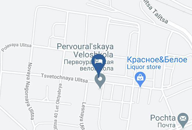 Pervoural Sk - Usadba Zemlyanika Maps