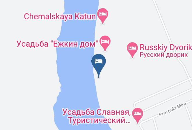 Chemalsky District - Usadba Ziminikh Maps