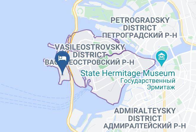 Saint Petersburg - Usamogo Bluesea Maps