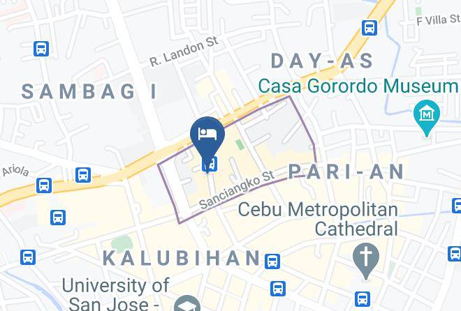Cebu - Usda Dormitory Hotel Maps