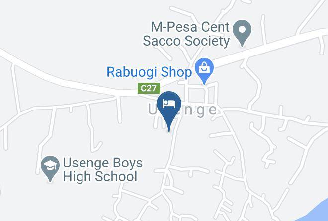 Siaya - Usenge Sunset Resort Maps