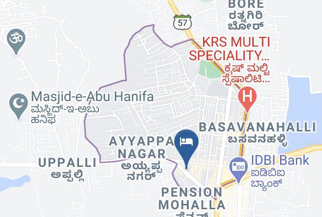 Chikmagalur - Usha Yathri Nivasa Maps