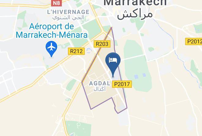 Marrakesh - Ushuaia Hotel Maps