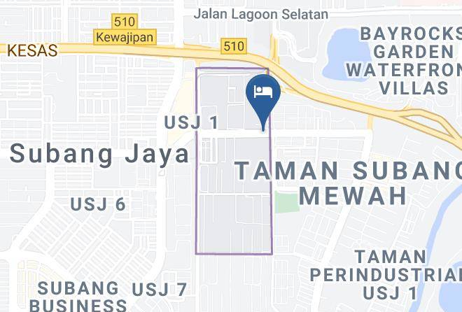 Petaling - Usj One Homestay Subanghomestay Maps