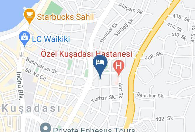 Kusadasi - Uslan Hotel Kusadasi Maps