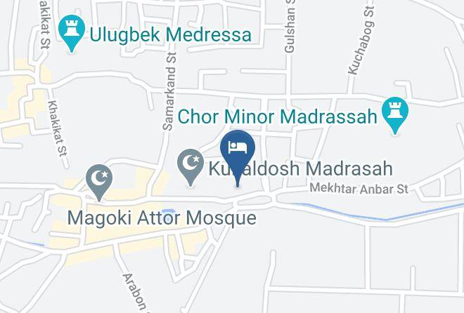 Bukhara - Usman Heritage Hotel Maps