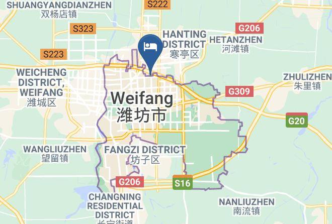 Weifang - Ustay Weifang Hotel Maps