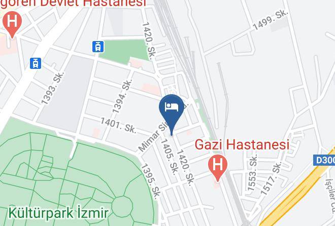 Konak - Ustun Otel Maps