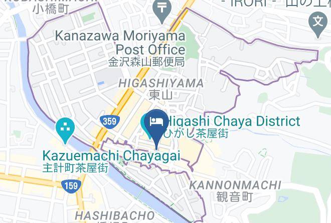 Kanazawa City - Utaimachi Maps