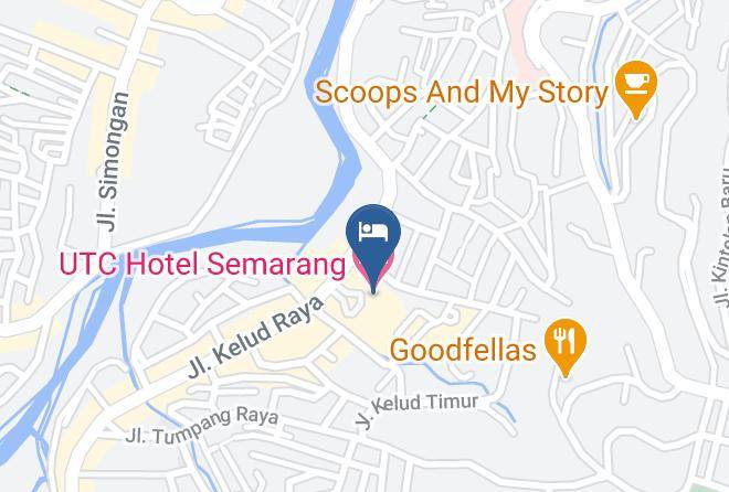 Utc Hotel Semarang Map