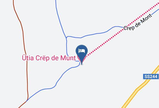 Bolzano - Utia Crep De Munt Maps