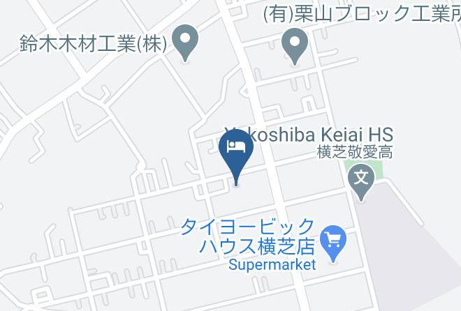 Yokoshibahikari Townsanbu District - Utility Hotel Coo Maps