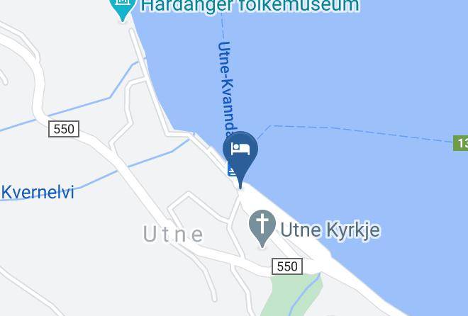 Ullensvang - Utne Hotel Maps