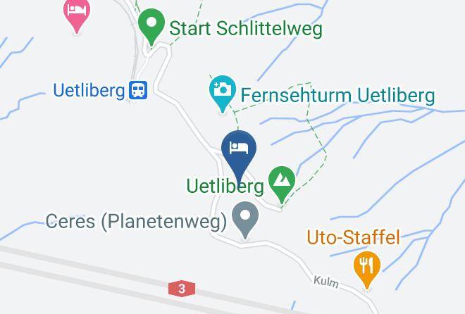 Affoltern - Uto Kulm Top Of Zurich Maps