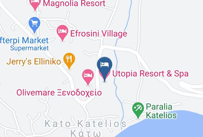 Kefallinia - Utopia Resort & Spa Maps