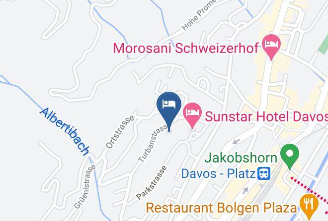 Prattigau Davos - Utoring Parkareal Maps
