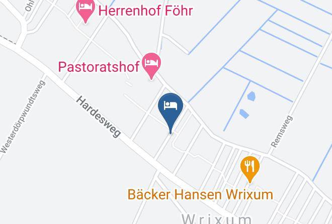Nordfriesland - Uus Letj Fohr Hus Maps