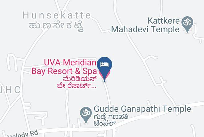 Kundapura - Uva Meridian Bay Resort & Spa Maps