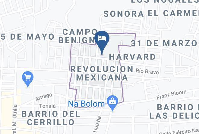 San Cristobal De Las Casas - Uvence Arte + Hotel Maps