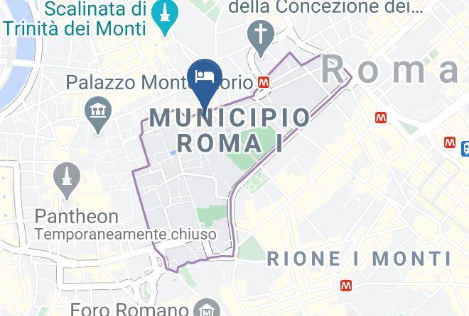 Rome - U Visionary Roma Hotel Maps