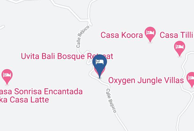 Osa - Uvita Bali Bosque Retreat Maps