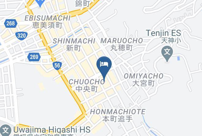 Uwajima City - Uwajima Daiichi Hotel Maps