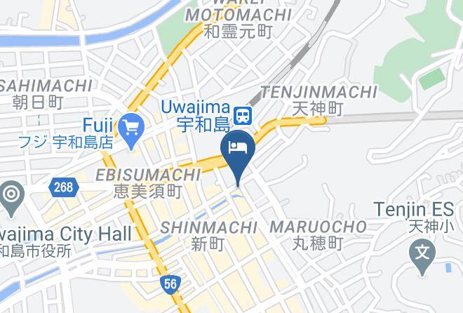 Uwajima City - Uwajima Grand Hotel Maps