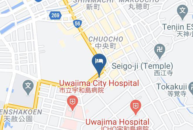 Uwajima Regent Hotel Map