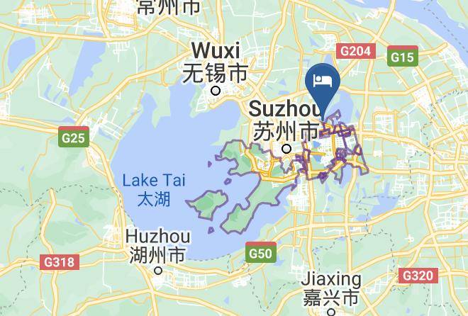 Suzhou - Uyghur Maple Garden Resort Maps