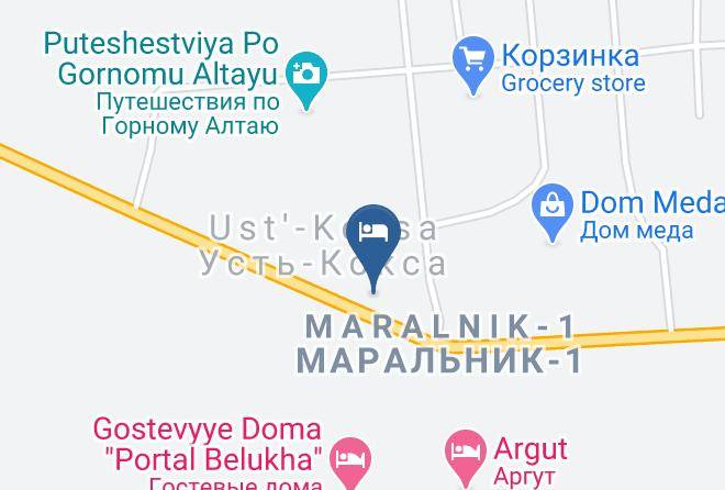 Uymonskaya Dolina Map