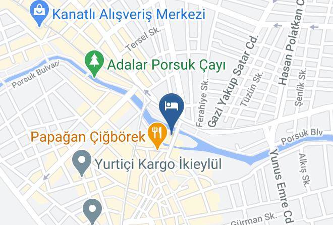 Tepebasi - Eskisehir Buyuksehir Belediyesi Porsuk Konuk Evi Maps