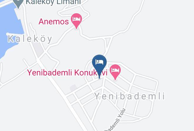 Gokceada - Uysallar Koy Evi Maps