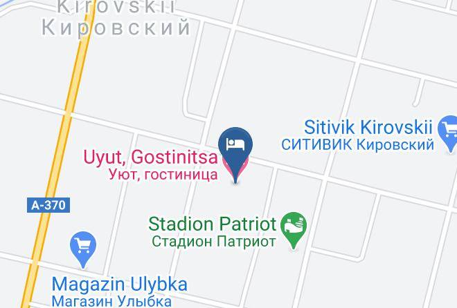 Kirovsky District - Uyut Gostinitsa Maps