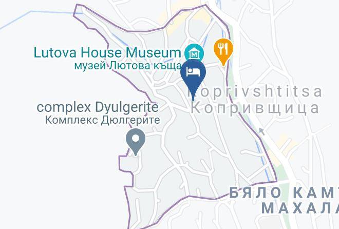Koprivshtitsa - Uyuten Dom Maps