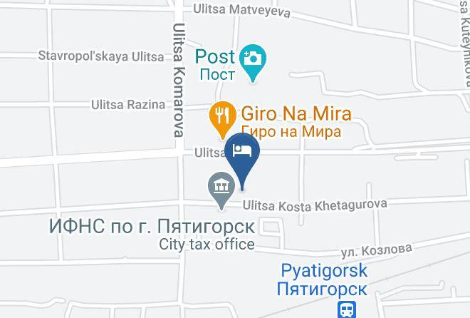 Pyatigorsk - Uyutnyiy Dom Maps