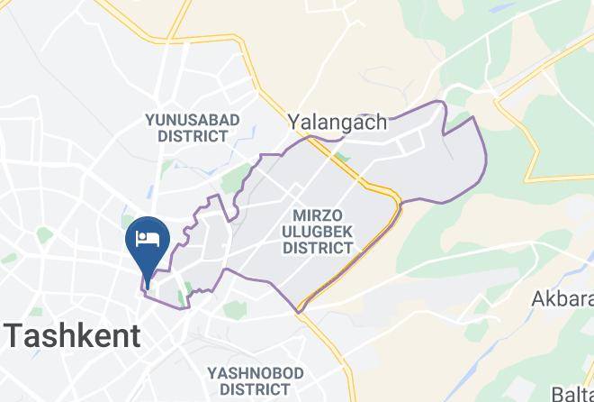 Tashkent - Uzbekistan Hotel Maps