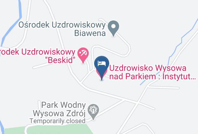 Gorlicki - Uzdrowisko Wysowa Nad Parkiem Instytut Zdrowia Czlowieka Maps