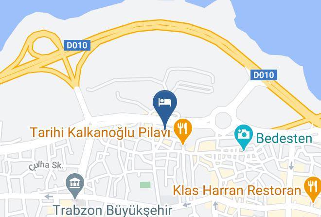 Ortahisar - Uzer Otel Maps